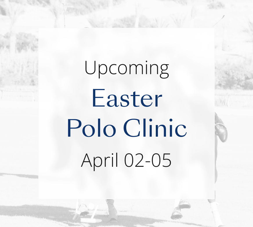 Upcoming Easter Polo Clinic